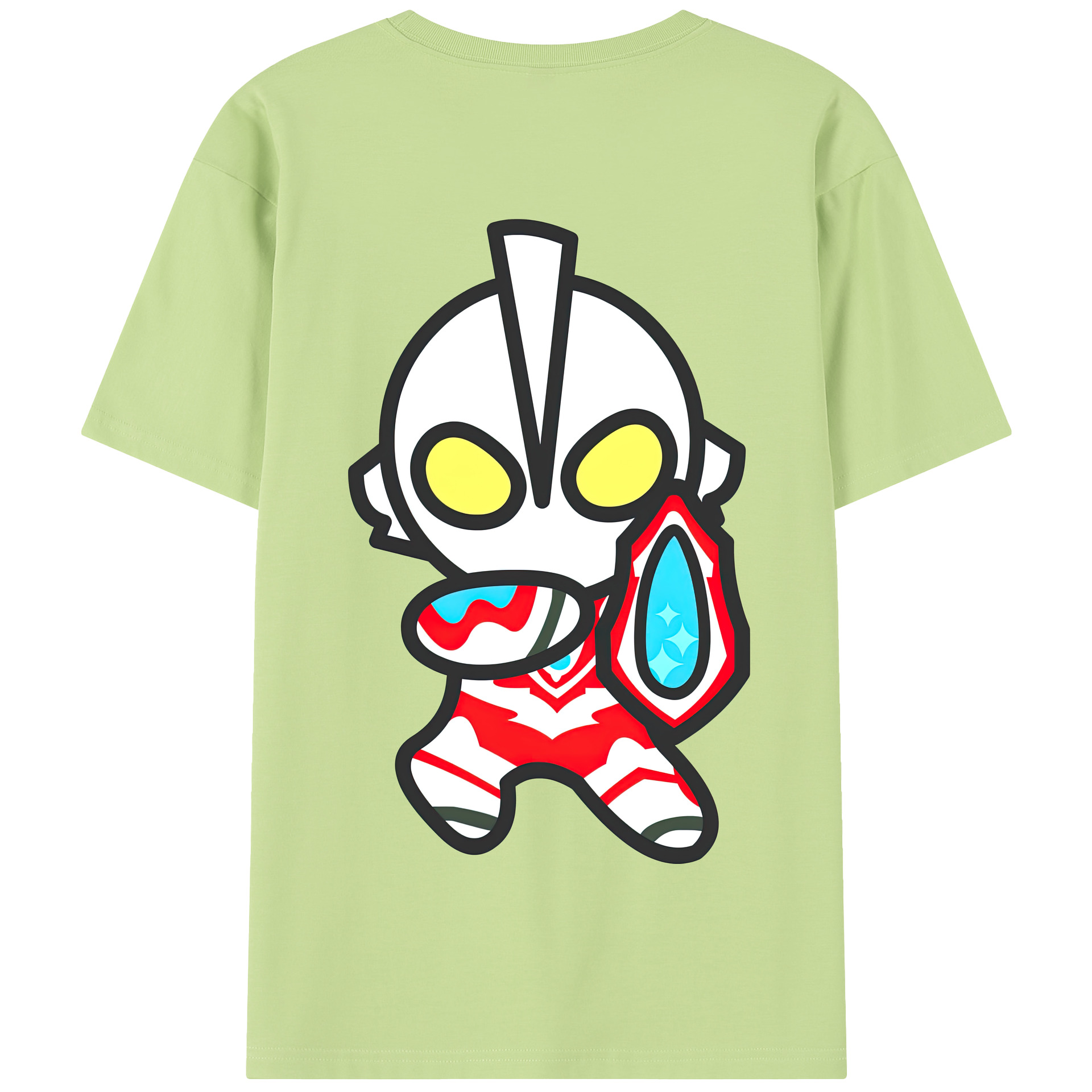 （画像用） ウルトラマン Ultraman 綿100％半袖Tシャツ（背面プリント）